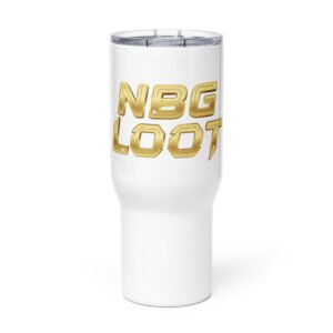 NBGLoot Travel mug with a handle
